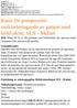 Rutin för preoperativt omhändertagande av patient med höftfraktur, SUS - Malmö