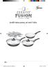 Cerafit Fusion-pannor, set med 7 delar