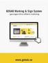 GEKAB Marking & Sign System - genvägen till en effektiv märkning